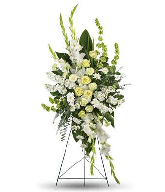White Condolence Spray